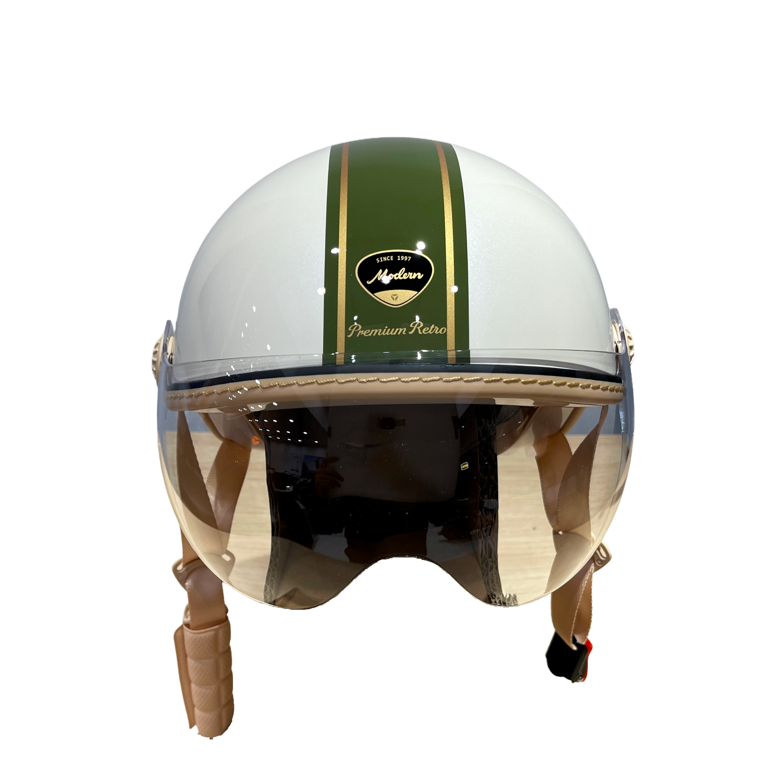 Yadea Custom Retro Fashion Helmet “Jade”
