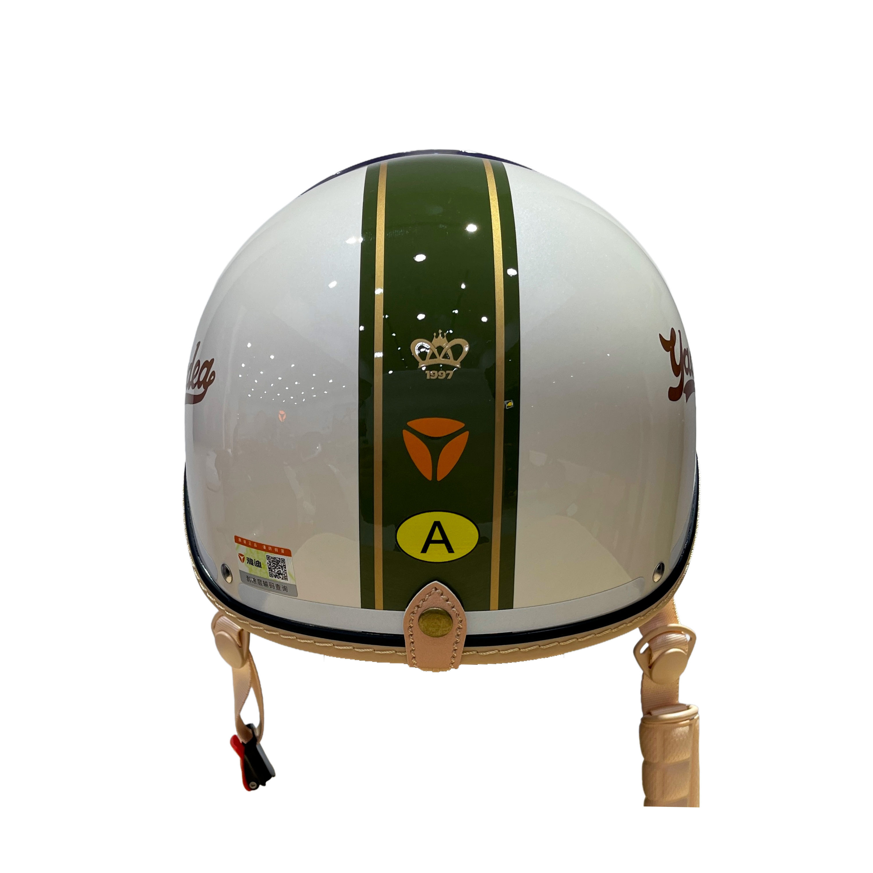 Yadea Custom Retro Fashion Helmet “Jade”