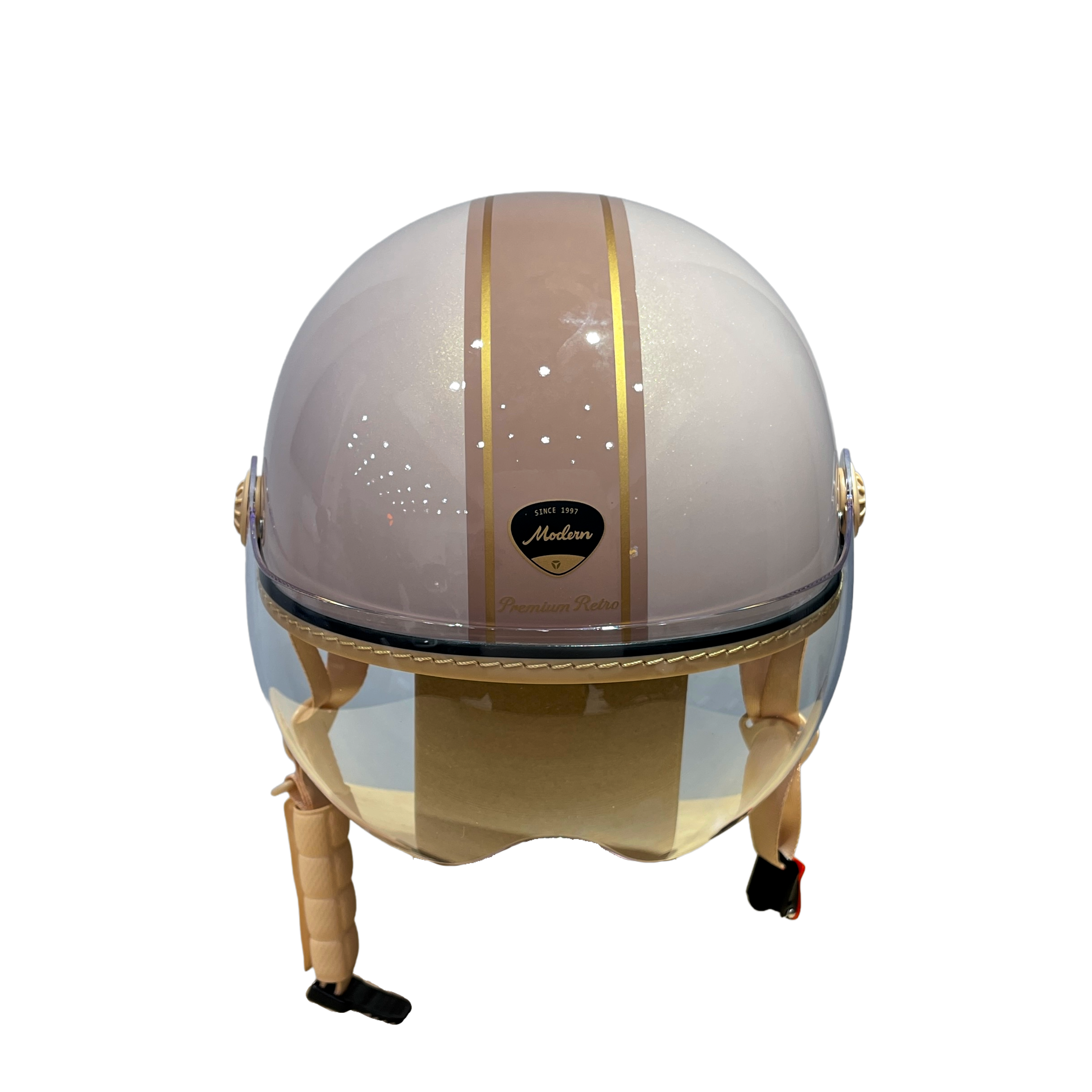 Yadea Custom Retro Fashion Helmet “Rouge”